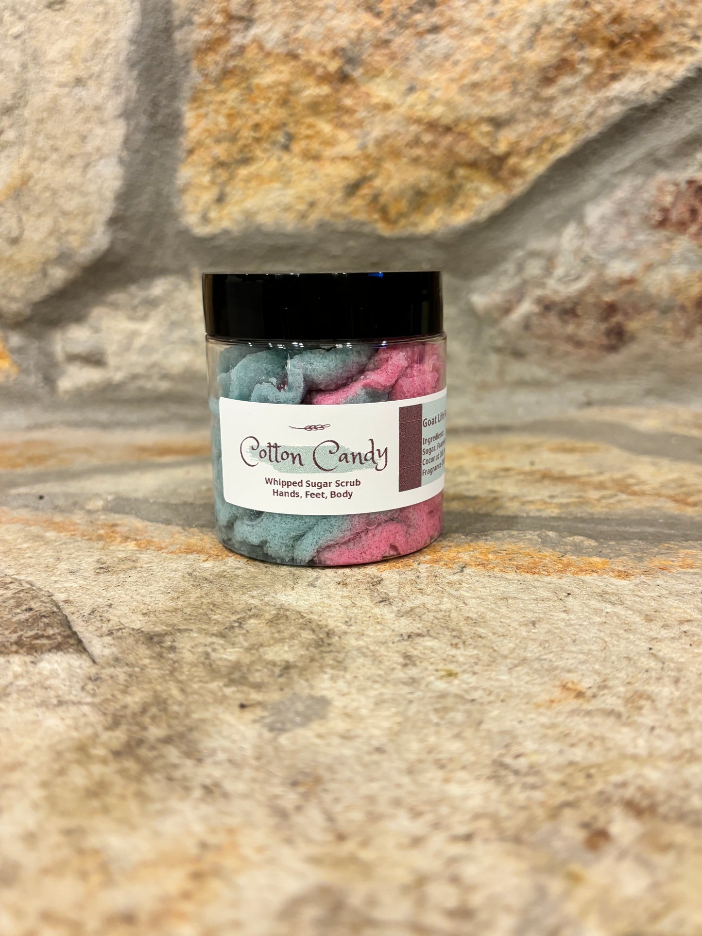 Cotton Candy Whipped Sugar Scrub