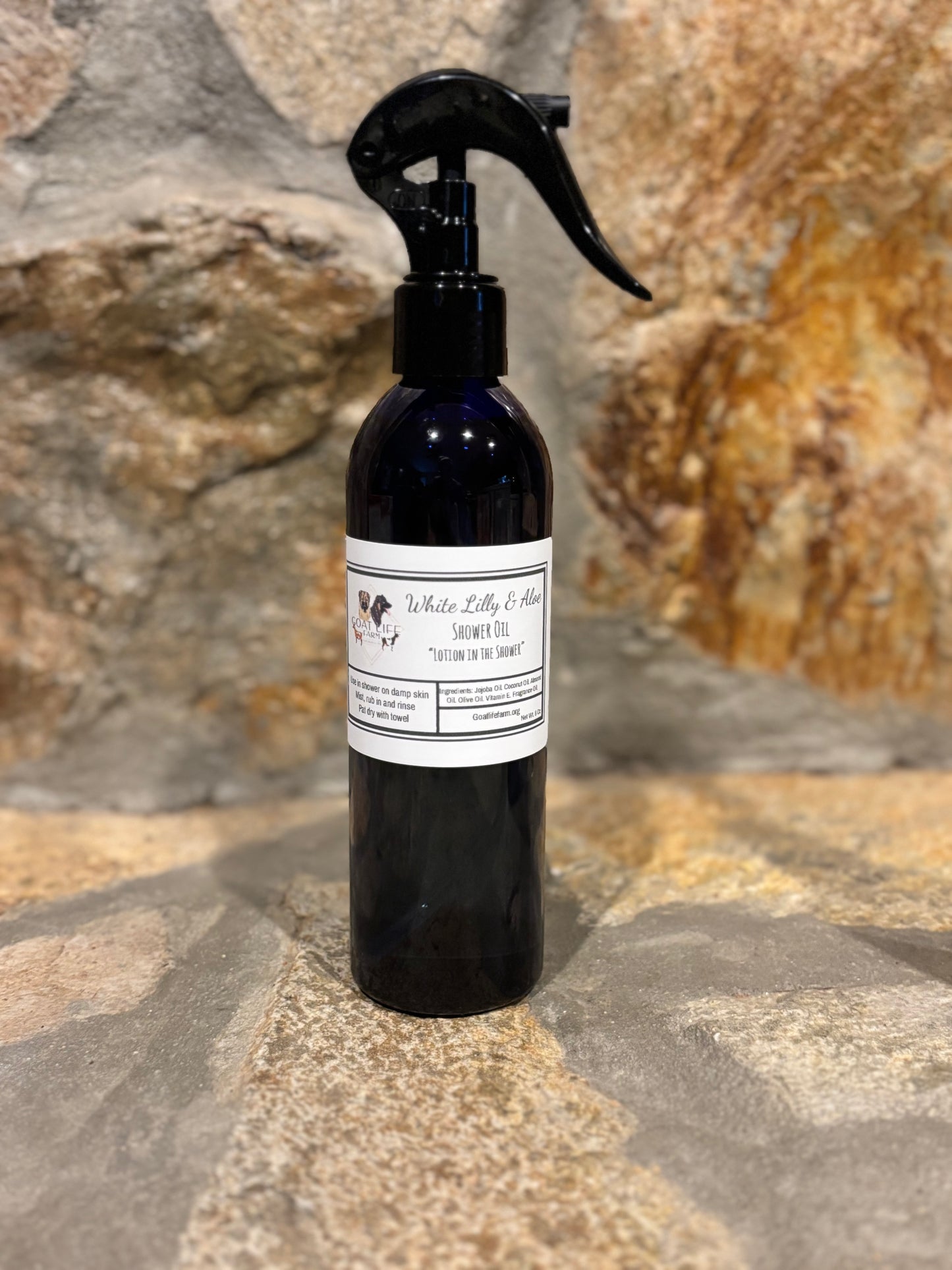 White Lily & Aloe Shower Oil