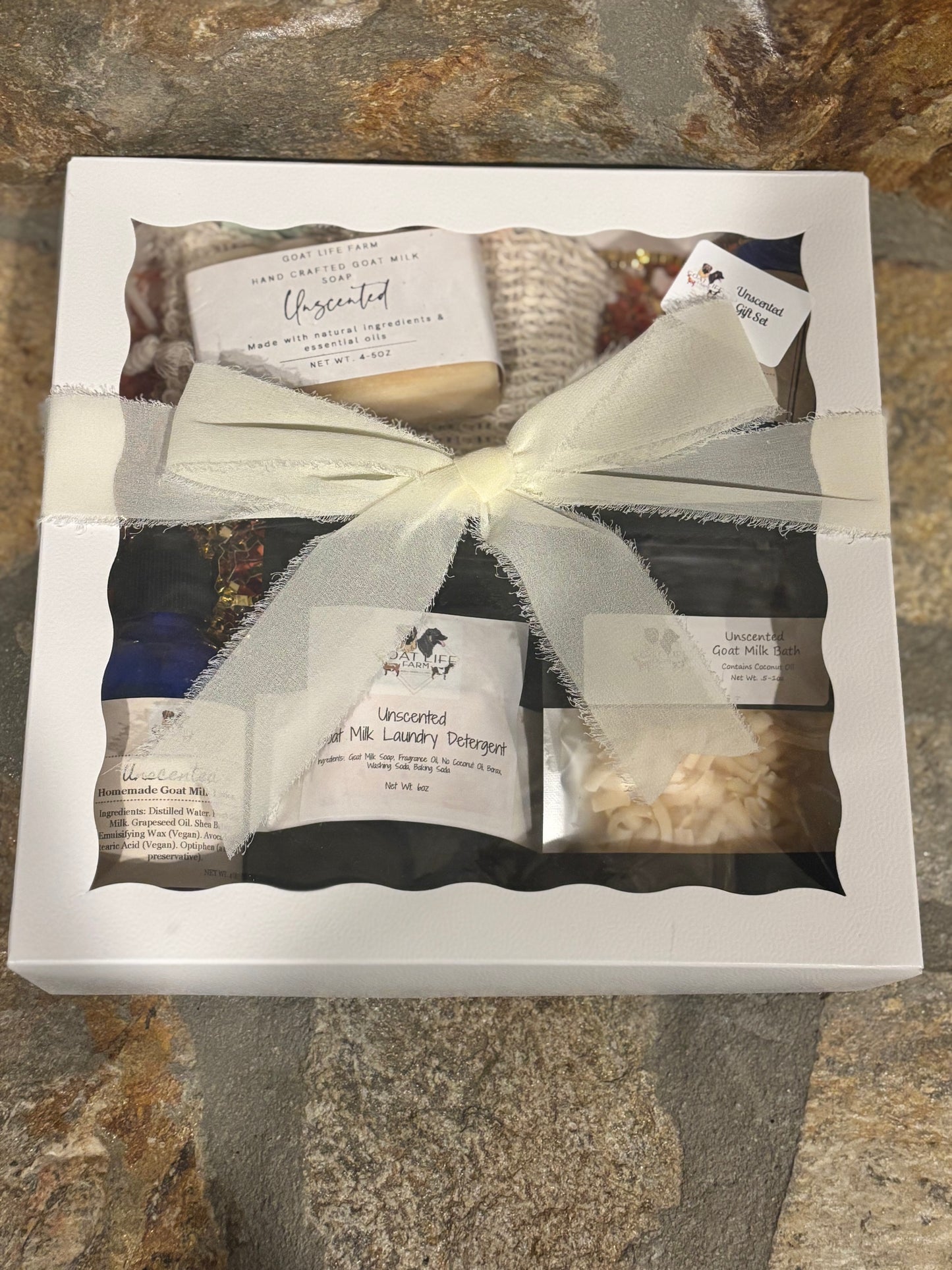 8 oz Unscented Gift Set