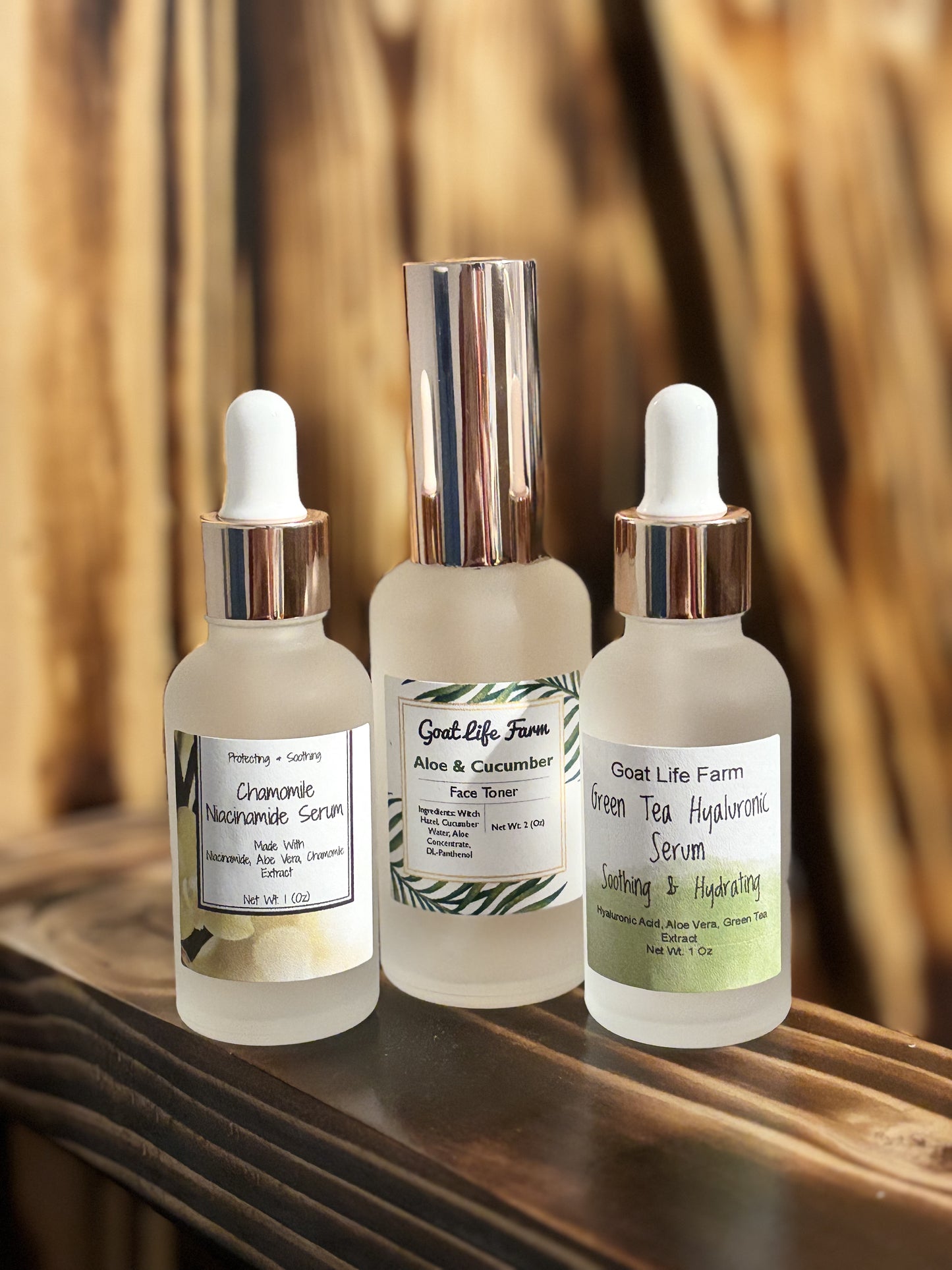 Skin Care Set (Aloe and Cucumber Face Toner)