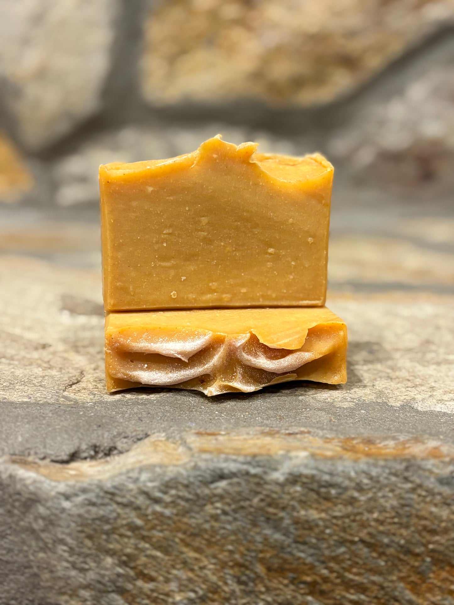 Turmeric and Rosehips Goat Milk Soap