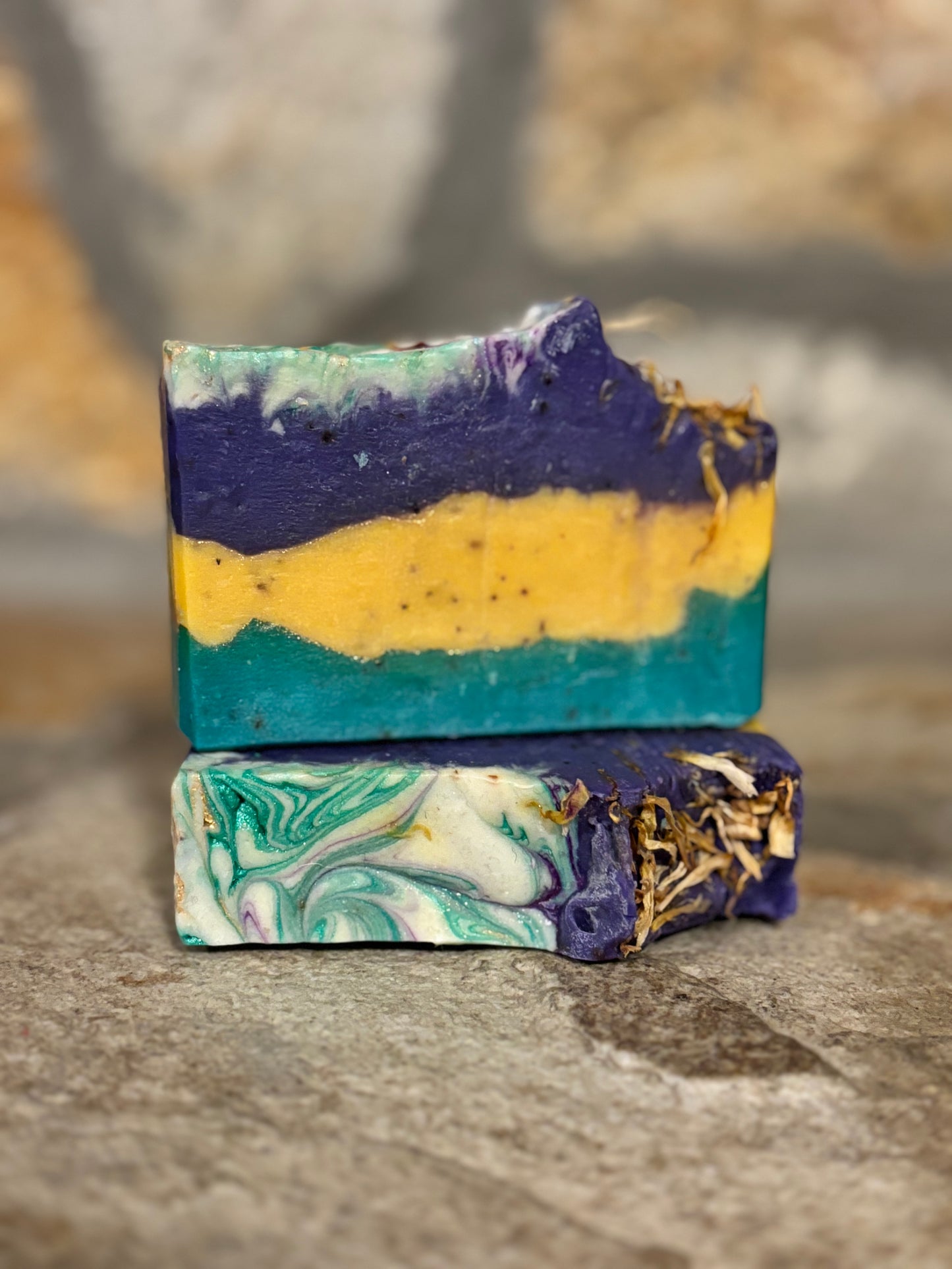 Mardi Gras Madness with flowers