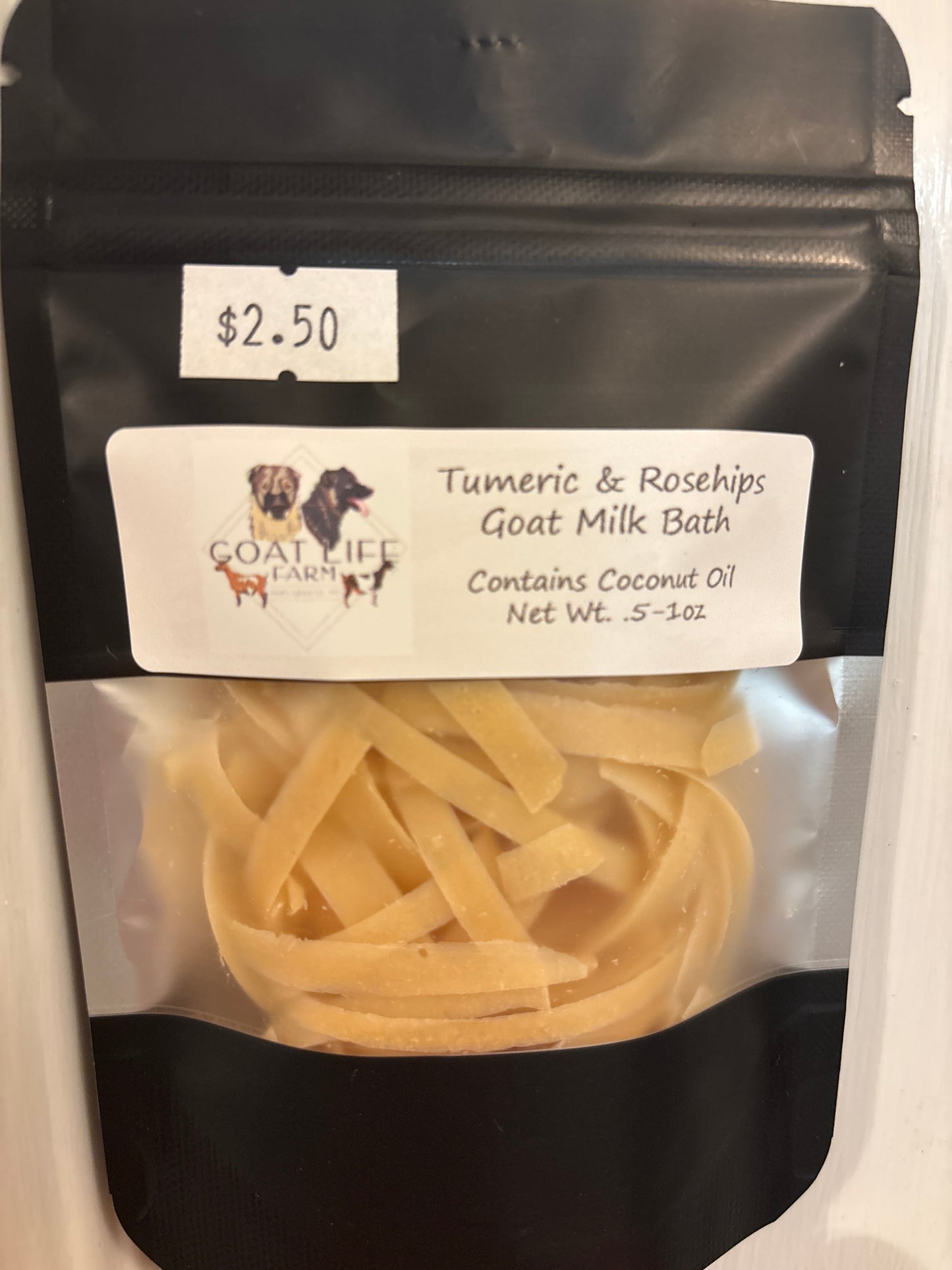 Tumeric & Rosehips Goat Milk Bath