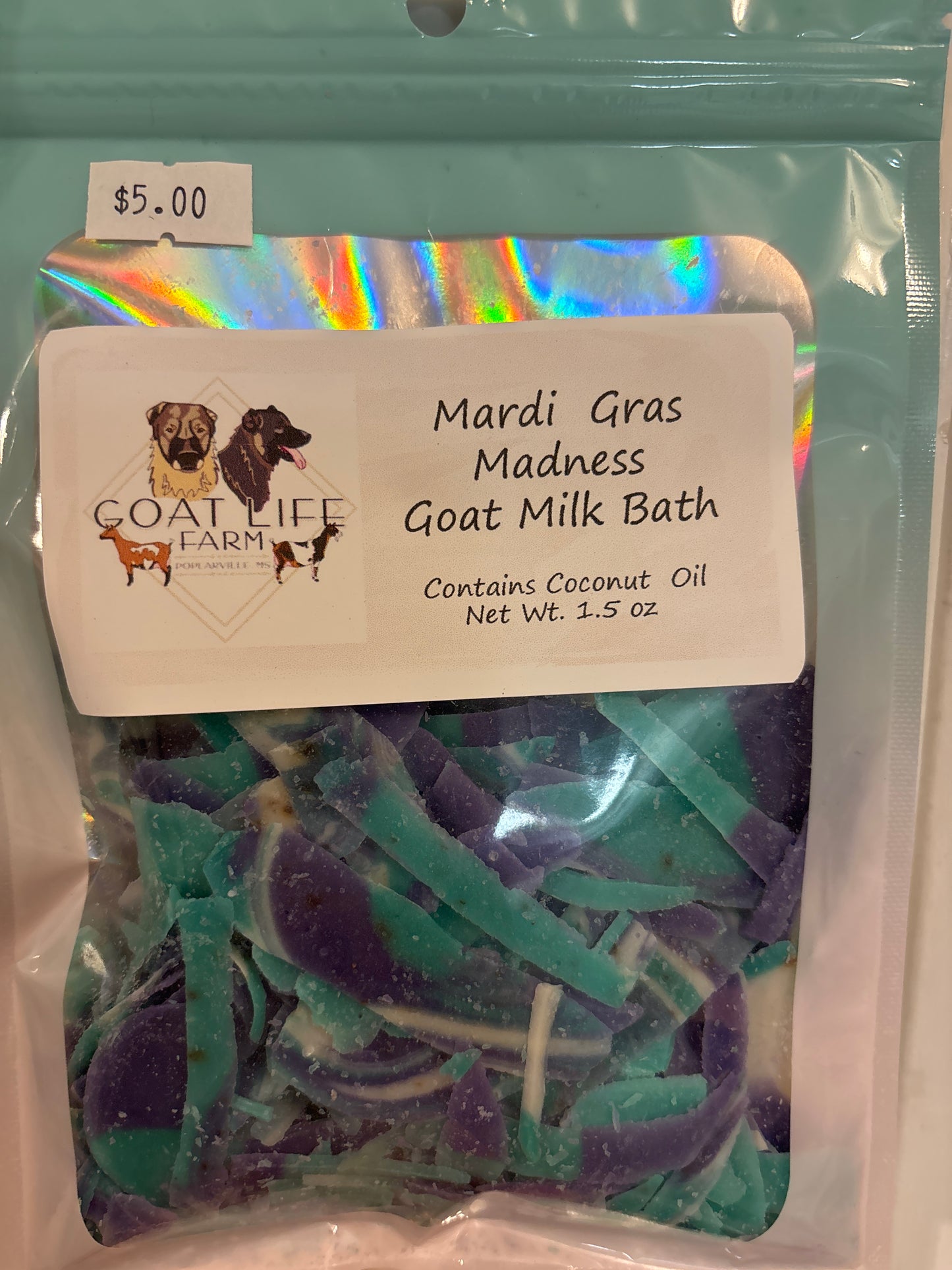 Mardi Gras Madness Goat Milk Bath
