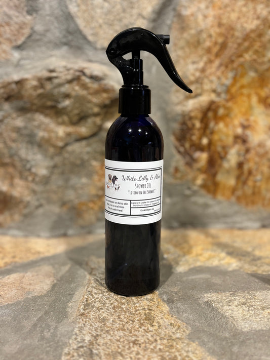 White Lilly & Honey Shower Oil