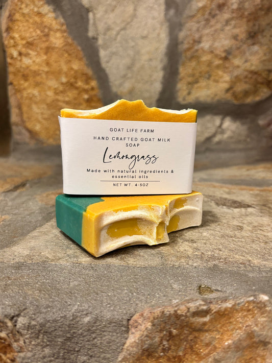 Lemongrass Goat Milk Soap