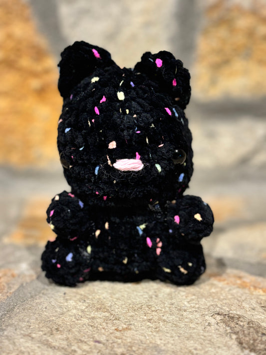 Small Kitty with Lavender