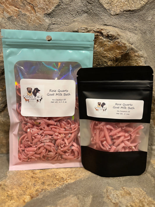 Rose Quartz Goat Milk Bath