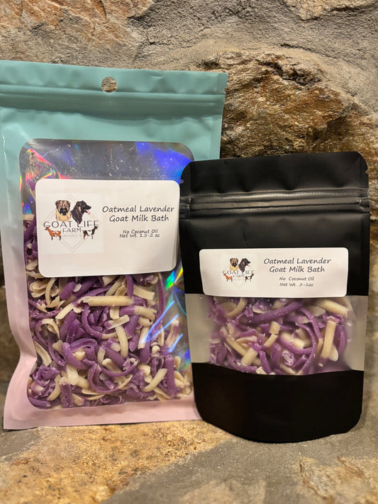 Oatmeal and Lavender Goat Milk Bath