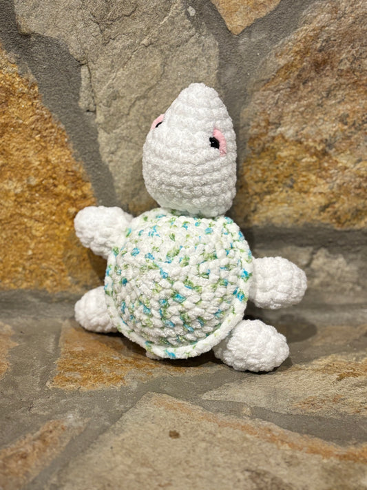 Floral Turtle with Lavender