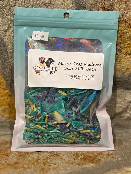 Mardi Gras Madness Goat Milk Bath