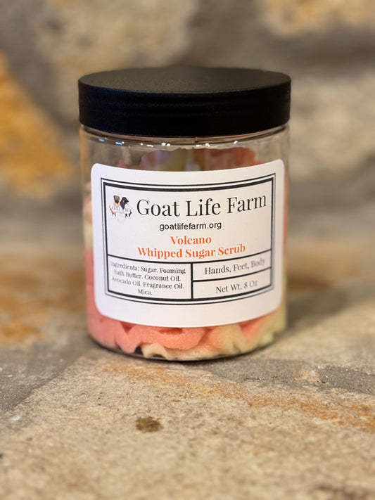 Volcano Whipped Sugar Scrub