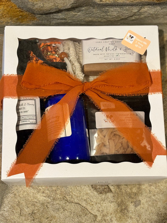8 oz Oatmeal Milk and Honey Gift Set