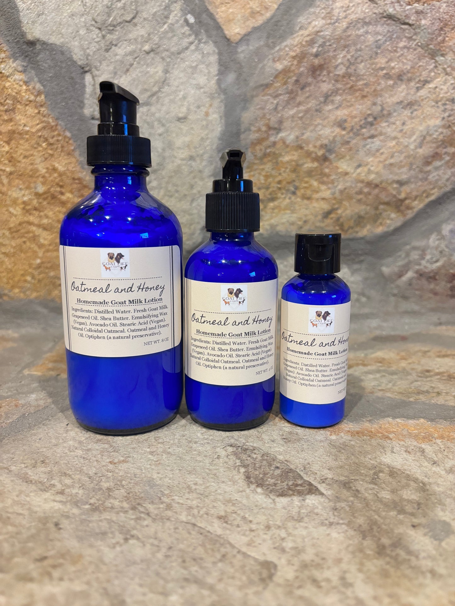 Oatmeal and Honey Goat Milk Lotion